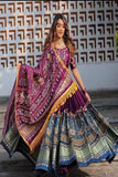 Designer Soft Japan Satin Multy Color Lehenga With Blouse  Design For Party Wear