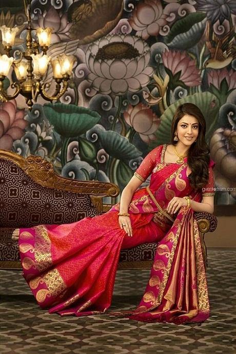 Buy Dark Red Georgette Saree online-Karagiri – Karagiri Global