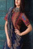 Elegant  Multi color Attractive Style Designer Saree