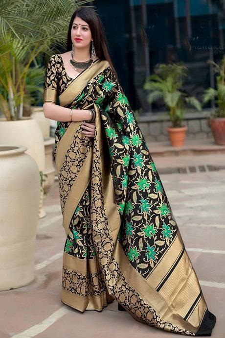 Black Sarees