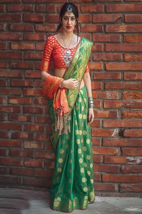 Designer Wear Heavy Georgette Saree With Full Embroidery And Lace Work –  Cygnus Fashion