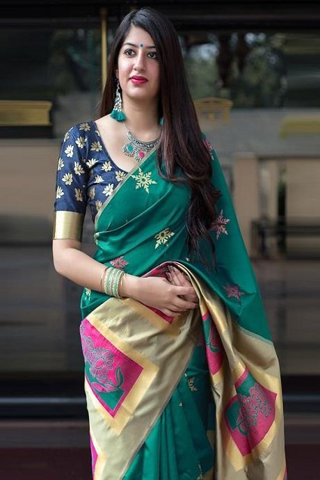 Buy Pure Satin Silk Designer Made Saree With Blouse for Reception Wedding  Partywear Wear Premium Silk Saree Bridesmaid Saree Pre-stitched Saree  Online in India - Etsy