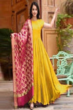 Trendy Lemon Color Party Wear Salwar Suit TDS2180