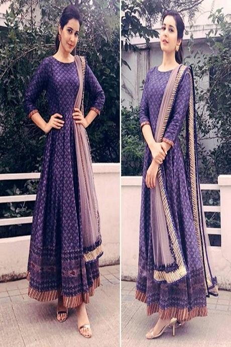 Buy Purple Color Designer Salwar Kameez Plazzo Suits Pakistani Indian  Special Occasion Wear Heavy Embroidery Work Shalwar Kameez Dupatta Dresses  Online in India - Etsy