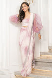 Pink  Color Party Wear Stylish Designer Pearl Embellished