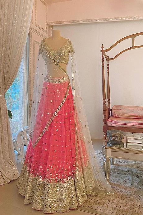 BEST ZONE Indi Girls Lehenga Choli Ethnic Wear Embroidered Lehenga, Choli  and Dupatta Set Price in India - Buy BEST ZONE Indi Girls Lehenga Choli  Ethnic Wear Embroidered Lehenga, Choli and Dupatta