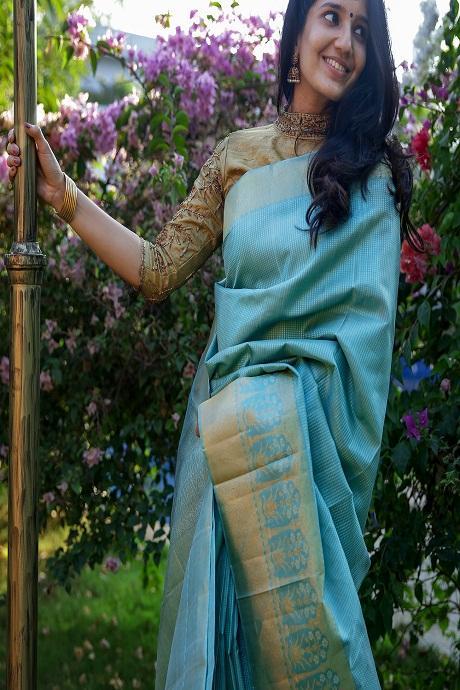 Contemporary one piece pant saree set in ornate composition of tissue lame  and net. Dabka emblished bodice and scalloped… | Pant saree, How to iron  clothes, Finesse