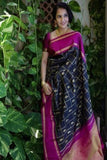 Fanciful Banarasi Pure Soft Silk Navy Blue Colour Saree Catalogue Designs