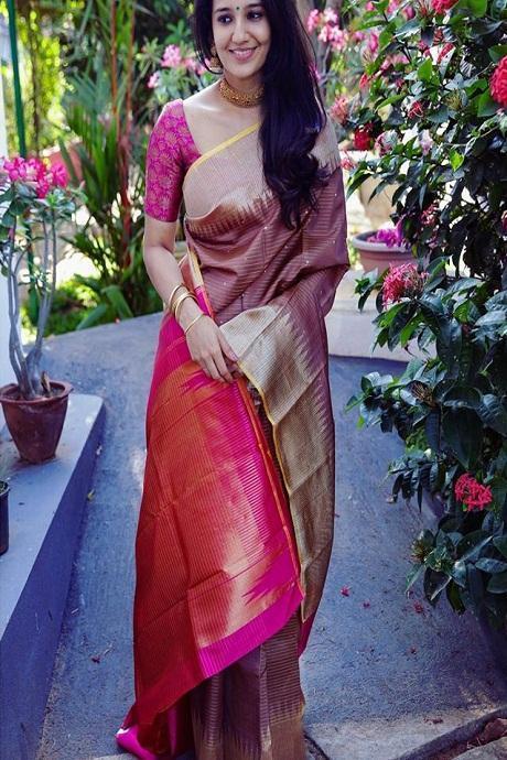 Buy Banasari Soft Silk Saree at Rs. 1150 online from Surati Fabric partywear  sarees : SF-SAREE 41