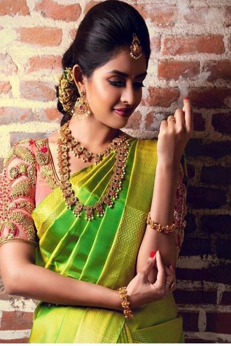 Women's Soft cotton silk saree with Blouse Piece dvz000060 (Green)