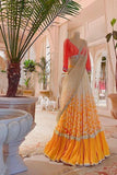 Blissful Multi Colored Designer Function Lehenga Choli TDS2956