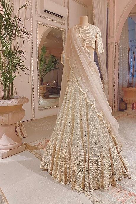 Lavender Color Western Designer Bridal Lehenga | sreevalsamsilks