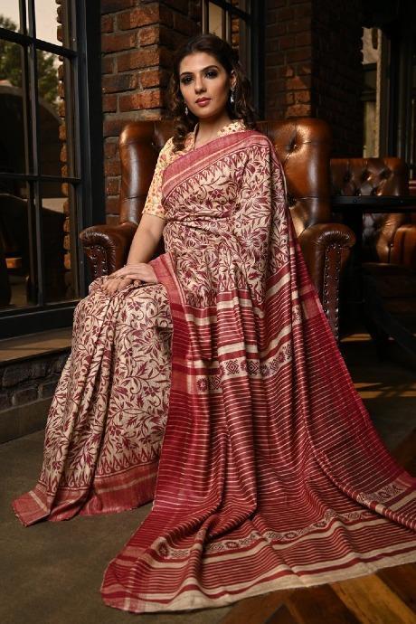 BOLLYWOOD INDIAN PAKISTANI ETHNIC PARTY WEAR HAND LOOM RAW SILK SAREE/SARI  US899 | eBay