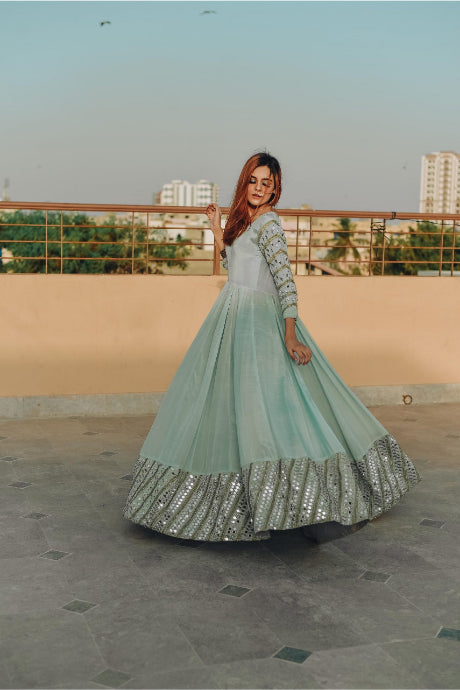 Sky Blue Elegant Heavy Designer Work Peplum Style Lehenga - Indian Heavy  Anarkali Lehenga Gowns Sharara Sarees Pakistani Dresses in  USA/UK/Canada/UAE - IndiaBoulevard