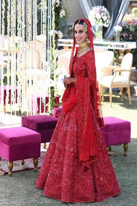 MultiColour Silk Lehenga Choli For women or girls , Inidian Wedding We