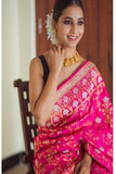 Arreting Pink Color  Designer Digital Print Saree  Fashion Designer