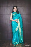 Special Offer Bottle Green Silk Saree Design