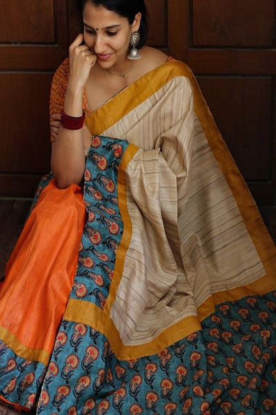 Majestic Yellow Colored Designer Woven Cotton Linen Saree – TheDesignerSaree