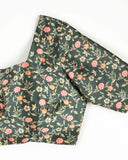 Floral Printed  Silk Blouse