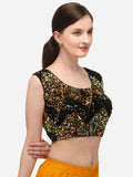 Womens Embroidered & Sequence Work Blouse
