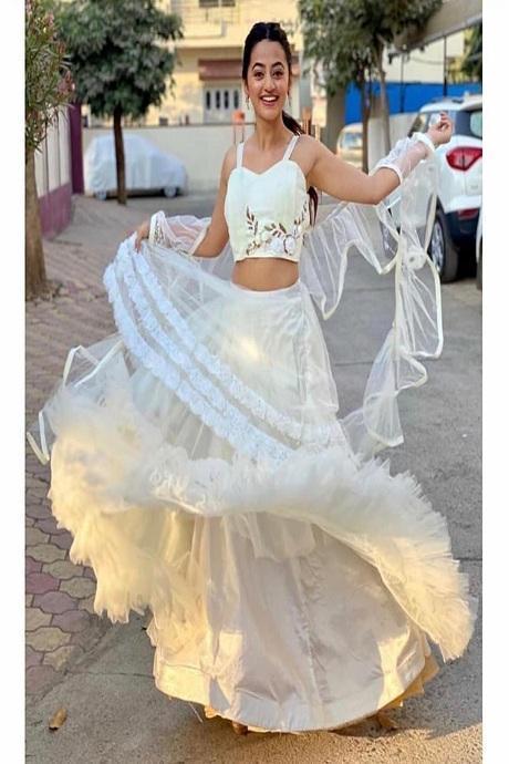 White and Off White Lehenga - Buy White Lehenga Choli for Girls