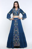 Royal Blue Color Fast Trends  Anarkali Gown