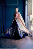 Alluring Royal Blue Colored Soft Art Silk Lehenga Choli TDS2964