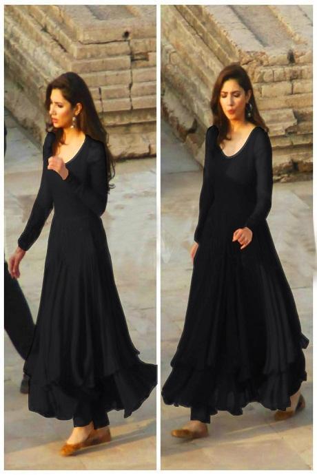 Redefining Royalty: Black Anarkali Dress Trends You'll Love -  SOULFASHIONBUZZ