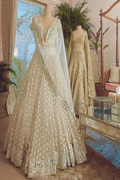 Ready to Wear Indian Wedding Lehenga Choli for Women or Girls Georgette  Sequins Work Party Wear Sabyasachi Lengha Choli - Etsy