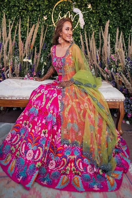 Traditional Half Saree For Wedding | Half Saree For Girls