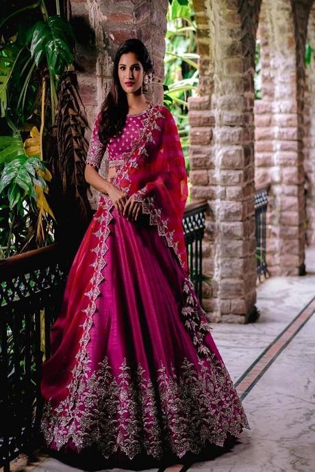 Party Wear Wedding Designer Girlish Lehenga Saree at Rs 3999 in Surat