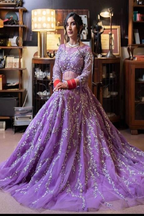 Women's Wear Beautiful Designer Lehenga Dress Ready to Wear Pakistani