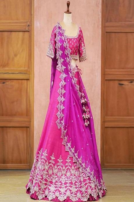 HOT KURTA SET lehenga choli designs bridal crop top ghagra blouse design  2023 women girls saree