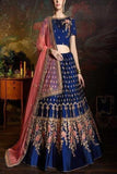 Fashionable Fast Trends Silk Latest  Fancy Lehenga choli TDS5836