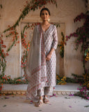 Designer Butta Work Salwar Suit With Dupatta