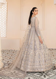 Stylish Light Cream Color Designer Heavy Work Anarkali Gown