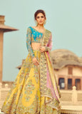 Yellow Sequence Embroidered Lehenga Choli