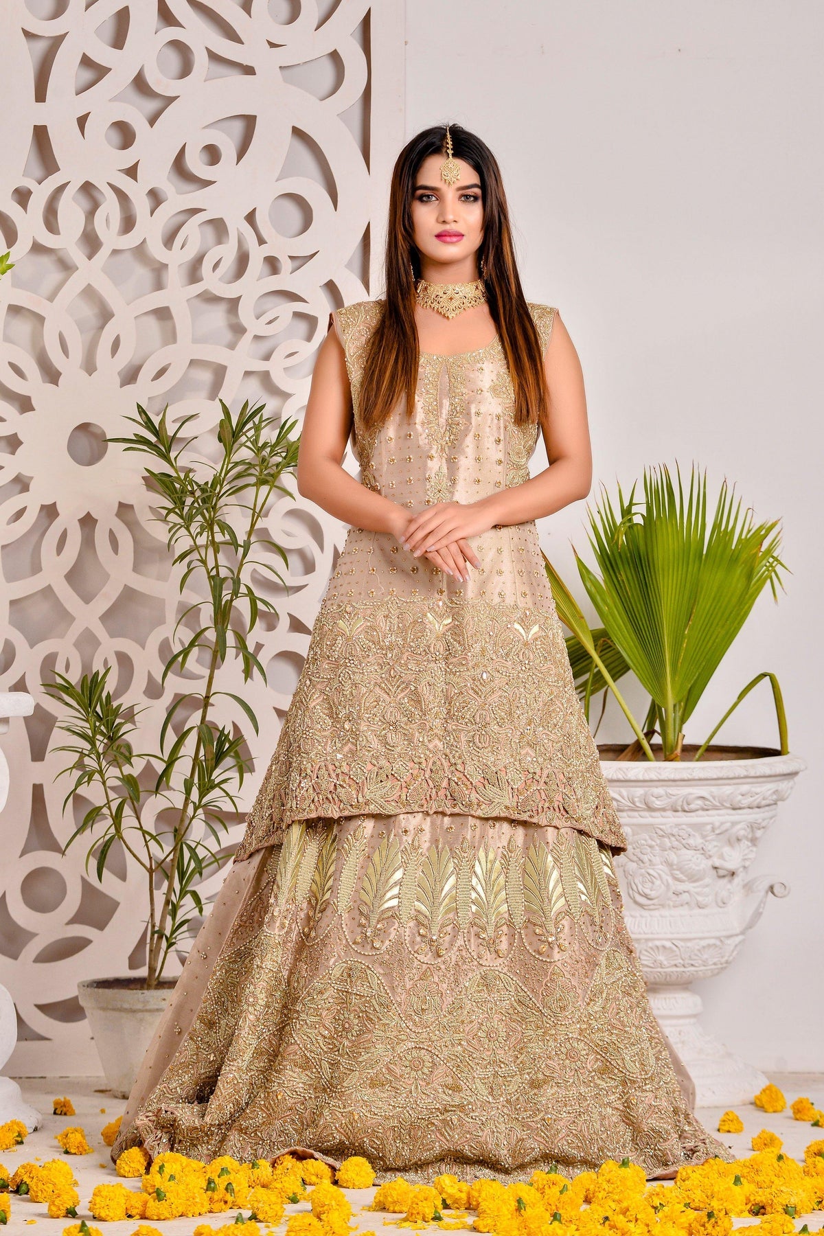 Zara Vol 8 Wedding Wear New Designer Dori Sequins Crepe Lehenga Cholis  Collection Catalog