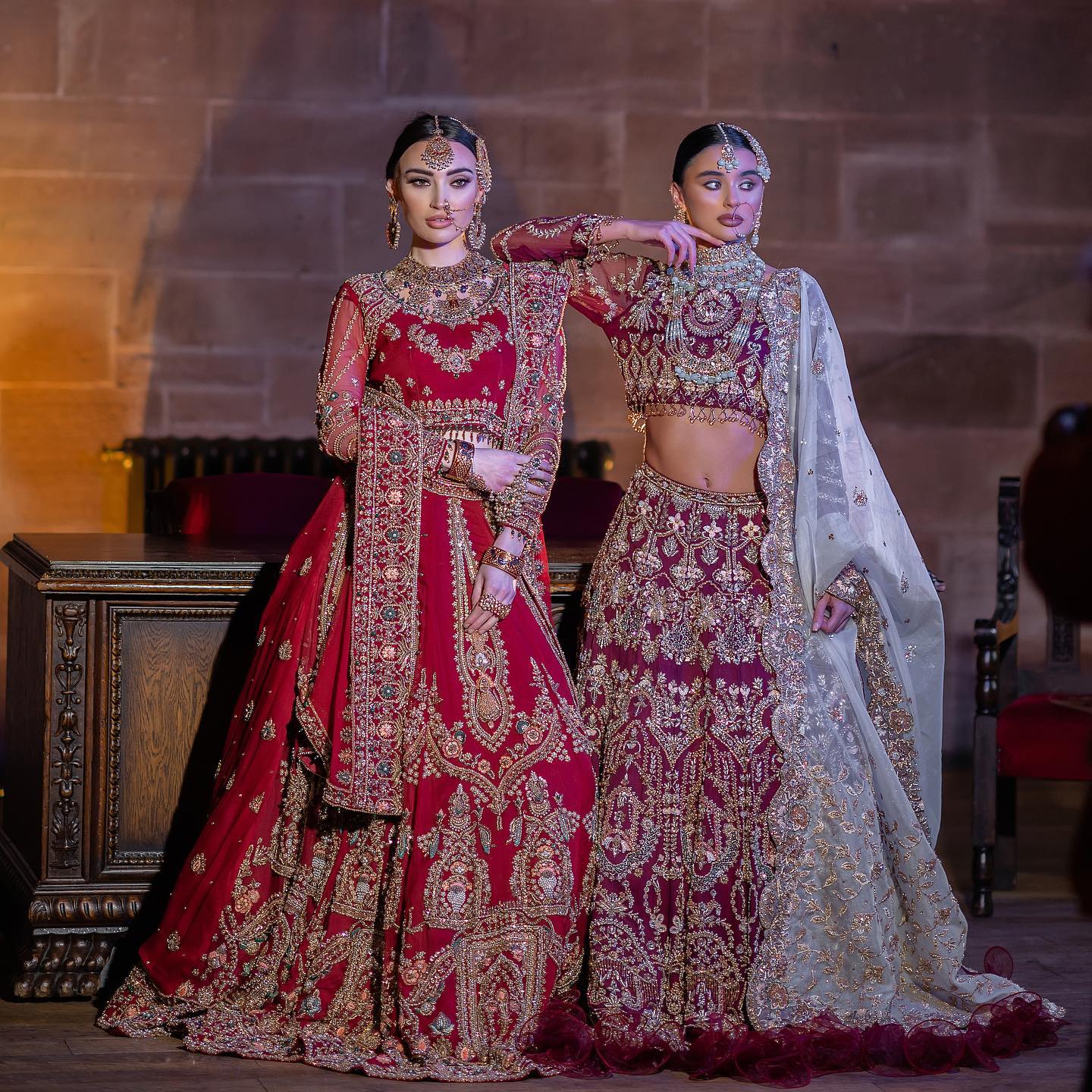 Makeup Tips To Suit Bridal Lehenga Choli - Bridal Wear - Saree - Lehenga  Choli - Salwar Kameez and More