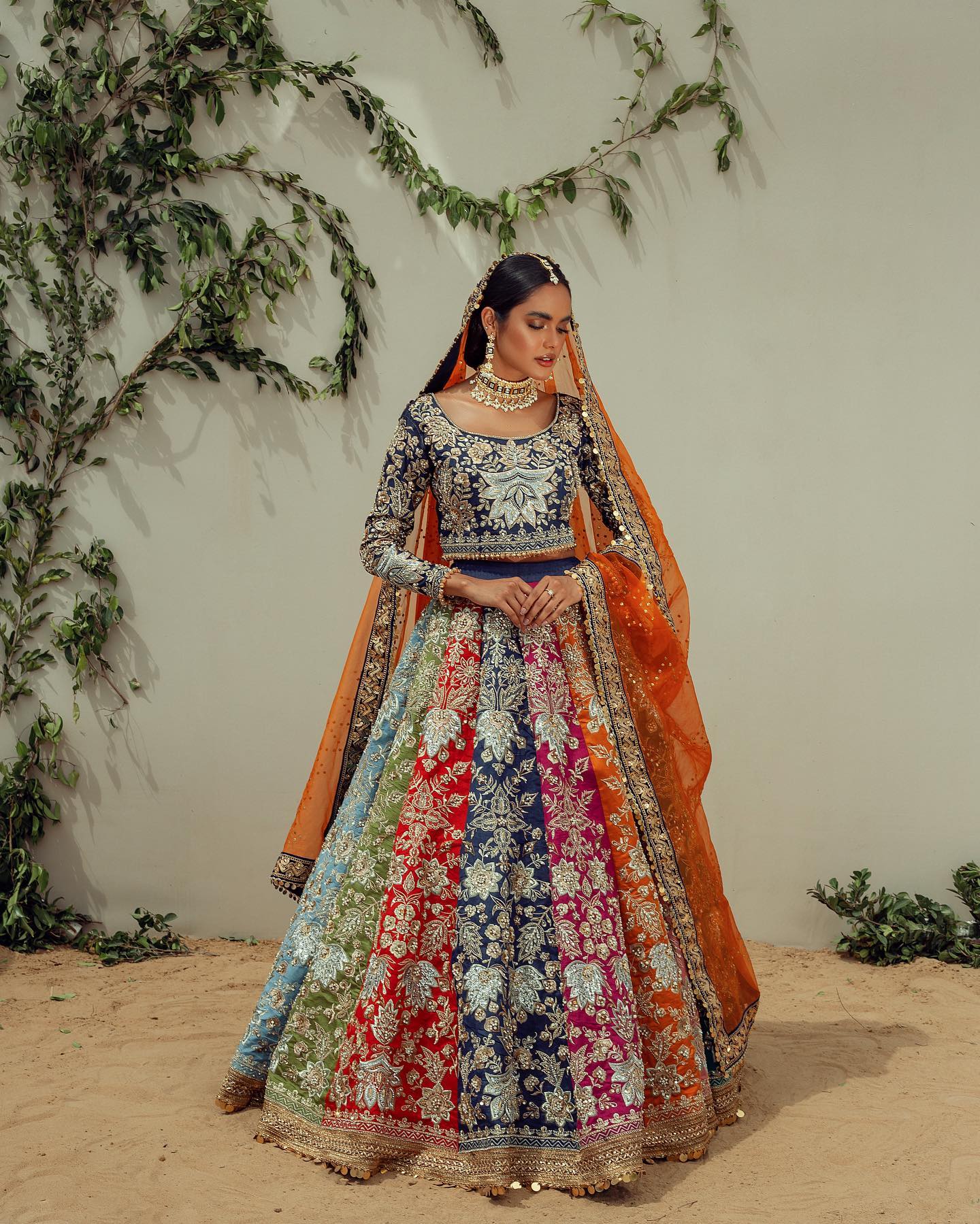 Multicolor Designer Lehenga | Best Traditional & Ethnic Wear Clothes For  Women at- Sagar Saree