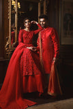 Enamoring Red Colored  Heavy Work Lehenga Choli