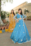 Embroidery Blue  Silk Zari Work Lehenga Choli