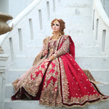 Enchanting Pink  Colored Soft Velvet Lehenga Choli