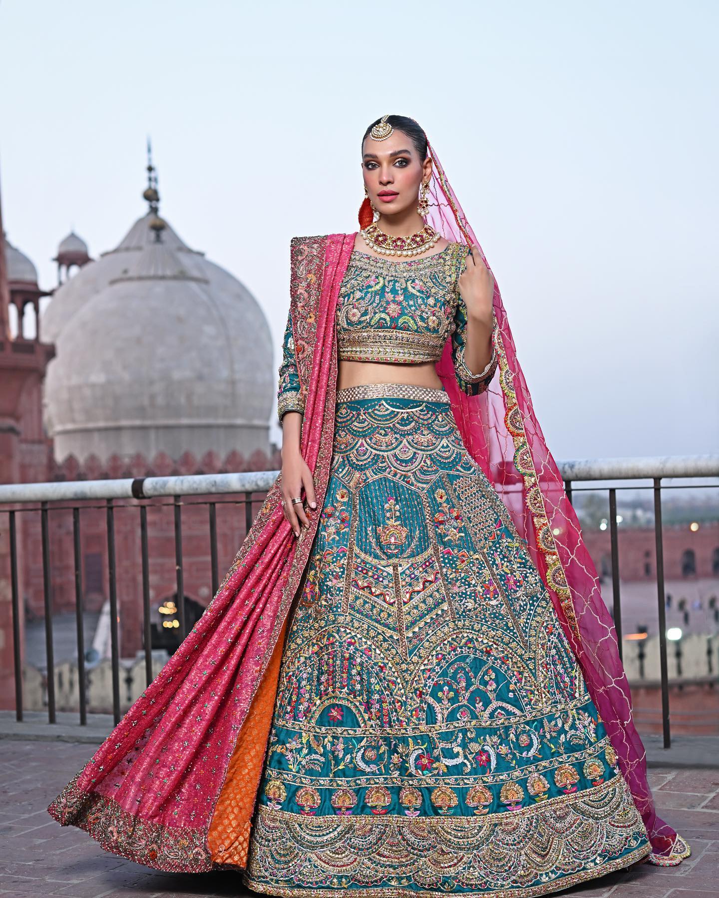 Blue Designer Bridal Lehenga at Rs 12599 | ब्राइडल लहंगा चोली in New Delhi  | ID: 14144558873
