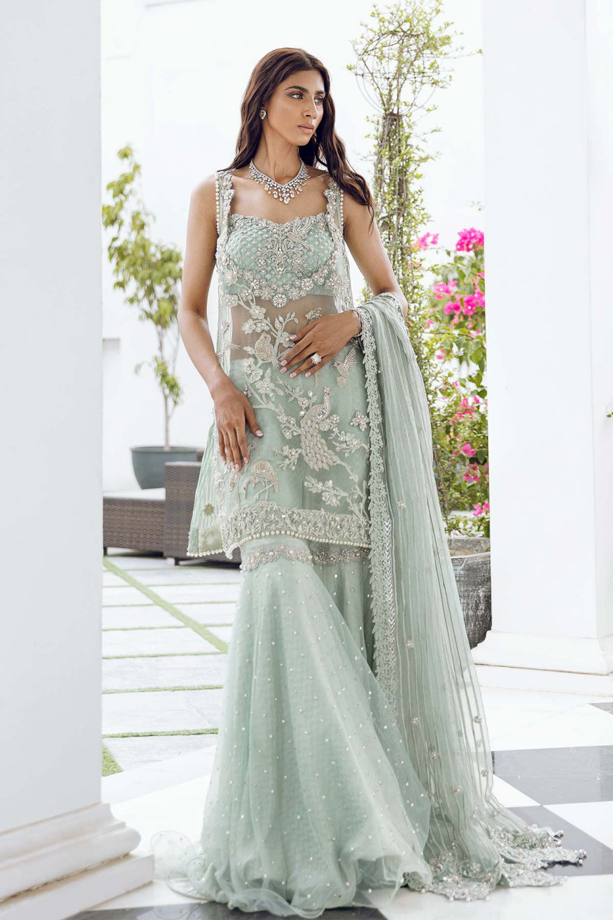 Pakistani Gharara Dresses Manhattan New York USA Designer Gharara Dresses