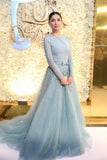 Beautiful Party Wear Faux Georgette Embroidery Work Sky Blue Color Designer Gown