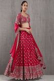 Wedding Wear Red Lehenga Choli For Bridal