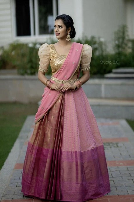 Buy Dusty Pink Color Indian Lehenga Choli for Wedding Bridal Designer Ready  to Wear Lengha Choli,bollywood Party Wear Lahenga,fancy Ghagra Choli Online  in India - Etsy