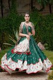 Mesmerising Taffeta Silk Green  Colour Casual Lehenga Choli