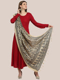 Multi Colored Cotton Digital Printed Dupatta